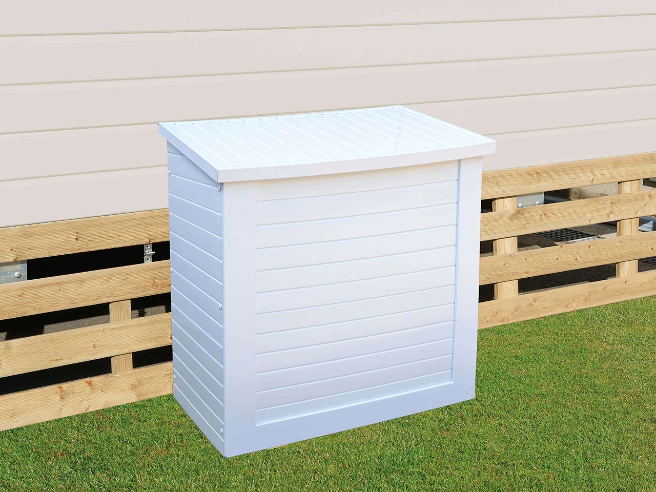 Coffre cache Gaz PVC | Clairval